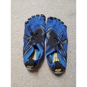 Vibram FiveFingers V 20M7002 Run Blue Black Shoes Size 10.5-11